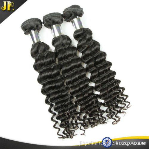 High quality JP brazilian deep wave virgin hair unprocessed human hair extensions